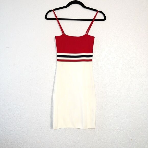 LF Seek The Label Bodycon‎ Striped Dress Size Medium - Picture 1 of 6